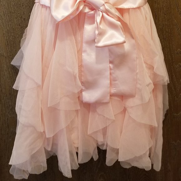 Girls Pink Bonnie Jean dress - Picture 5 of 5